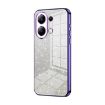 Xiaomi Redmi Note 13 4G Purple Glitter Electroplated Phone Case - 1