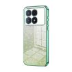 Redmi K70 Ultra Green Glitter Powder Electroplated Phone Case - 1
