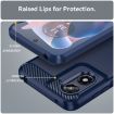 Moto G Play 2024 Blue Carbon Fiber TPU Case - 6