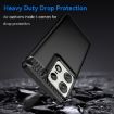 Motorola Edge 50 Pro Black Carbon Fiber Brushed Texture TPU Case - 3