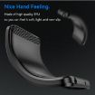 Motorola Edge 50 Pro Black Carbon Fiber Brushed Texture TPU Case - 4