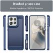 Motorola Edge 50 Pro Blue Carbon Fiber Brushed Texture TPU Case - 2