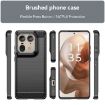 Motorola Edge 50 Ultra Black Carbon Fiber Brushed Texture TPU Case - 2