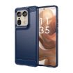 Motorola Moto X50 Ultra Blue Carbon Fiber TPU Phone Case - 1