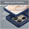 Motorola Moto X50 Ultra Blue Carbon Fiber TPU Phone Case - 6