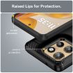 Motorola Edge 50 Neo Black Carbon Fiber Brushed TPU Phone Case - 6