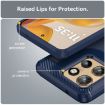 Motorola Edge 50 Neo Blue Carbon Fiber Brushed TPU Phone Case - 6