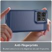 Moto G75 5G Blue Carbon Fiber TPU Case - Motorola Phone Cover - 4