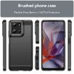 Moto G 5G 2025 Black Carbon Fiber TPU Phone Case - 2