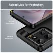 Moto G 5G 2025 Black Carbon Fiber TPU Phone Case - 6