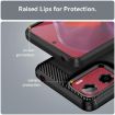 Motorola Moto G05 Carbon Fiber Brushed Texture TPU Case - Black - 6