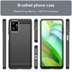 Moto G Power 2023 Carbon Fiber TPU Case - Black - 2
