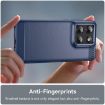 Moto G Stylus 5G 2025 Blue Carbon Fiber TPU Phone Case - 5