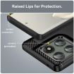 Motorola Edge 60 Pro Black Carbon Fiber Brushed Texture TPU Case - 6