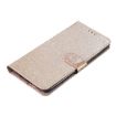 Ulefone Note 14 Gold Glitter Powder Flip Leather Phone Case - 5