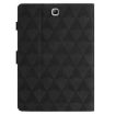 Samsung Galaxy Tab A 8.0 T350 Black Diamond Texture Leather Case - 4
