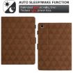Samsung Galaxy Tab A7 10.4 2022/2020 Brown Leather Tablet Case - 7