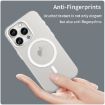 iPhone 14 Pro MagSafe Frosted Translucent TPU PC Case White Full Coverage - 4