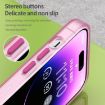 iPhone 14 Pro MagSafe Frosted Translucent Pink TPU + PC Case - 7