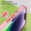 iPhone 15 MagSafe Frosted Translucent Red TPU + PC Full Coverage Case - 7