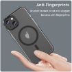 iPhone 16 Plus MagSafe Frosted Translucent TPU PC Case - Black - 4