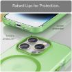 iPhone 16 Pro MagSafe Frosted Translucent TPU PC Case - Green - 5