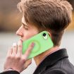 iPhone 16e MagSafe Frosted Translucent TPU PC Case - Green, Full Coverage - 8