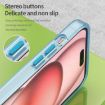 iPhone 15 Plus MagSafe Frosted Translucent TPU PC Case Blue - 6