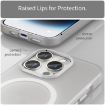 iPhone 14 Pro Max MagSafe Frosted TPU + PC Full Coverage Case White - 5