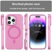 iPhone 14 Pro Max MagSafe Frosted TPU + PC Case - Pink, Full Coverage - 2