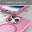 iPhone 14 Pro Max MagSafe Frosted TPU + PC Case - Pink, Full Coverage - 5