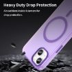 iPhone 13 MagSafe Frosted Translucent TPU PC Case - Dark Purple - 7