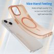 iPhone 13 MagSafe Frosted Translucent Orange TPU + PC Case - 3