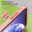 iPhone 12 MagSafe Frosted Translucent TPU PC Full Coverage Case Red - 6
