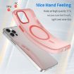 iPhone 12 Pro MagSafe Frosted Translucent Red TPU PC Phone Case - 3