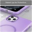 iPhone 11 Pro Max MagSafe Frosted Translucent TPU PC Case Dark Purple - 5