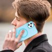 iPhone 11 Pro Max MagSafe Frosted Translucent TPU PC Case - Blue - 8