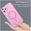 iPhone 11 Pro Max MagSafe Frosted Translucent Pink TPU PC Case - 4