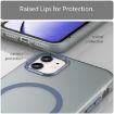 iPhone 11 MagSafe Frosted Translucent TPU PC Case - Dark Blue Cover - 5