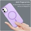 iPhone 11 MagSafe Frosted Translucent TPU PC Case - Dark Purple - 4
