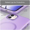 iPhone 11 MagSafe Frosted Translucent TPU PC Case - Dark Purple - 5