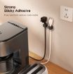 JOYROOM JR-ZS368 Magnetic Data Cable Organizer Bracket - Black - 4