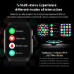 Gold Milanese Steel Strap Smart Watch, Bluetooth Call, Heart Rate & Blood Sugar - 6