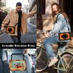 Samsung Galaxy Tab A9 X115 Black Orange Silicone Hybrid Tablet Case - 7