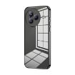Xiaomi Civi 5 Pro Black Transparent Plating Fine Hole Phone Case - 1