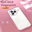 Xiaomi Civi 5 Pro Black Transparent Plating Fine Hole Phone Case - 5