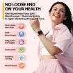 Zeblaze GTS 3 Smart Watch - 2.03" IP68 Waterproof Bluetooth Call (Pink) - 7