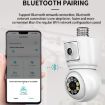 DP44 White Motion Tracking Night Vision Smart Camera with Voice Intercom - 5