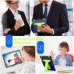 Samsung Galaxy Tab S9 FE+/S9+ T Holder Silicone Hybrid Case Navy/Yellow/Green - 5