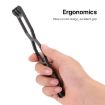 Aluminium Extension Arm 20cm Hollow Grip Extender - Black - 6